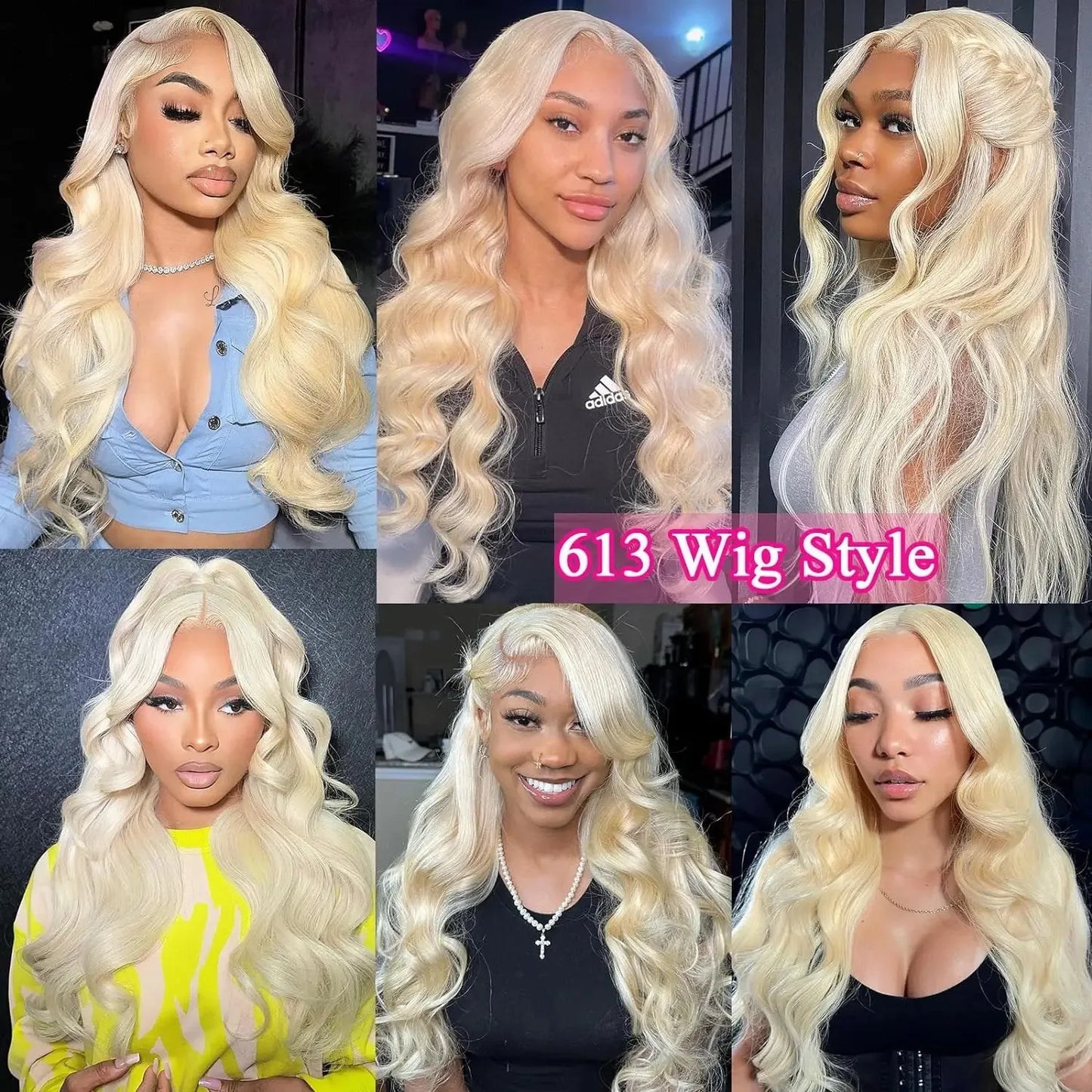 200 density For Black Women 13x4 30 32 Inch 613 Honey Blonde Lace Front Human Hair body Wave 13x6 Lace Frontal Wig Brazilian