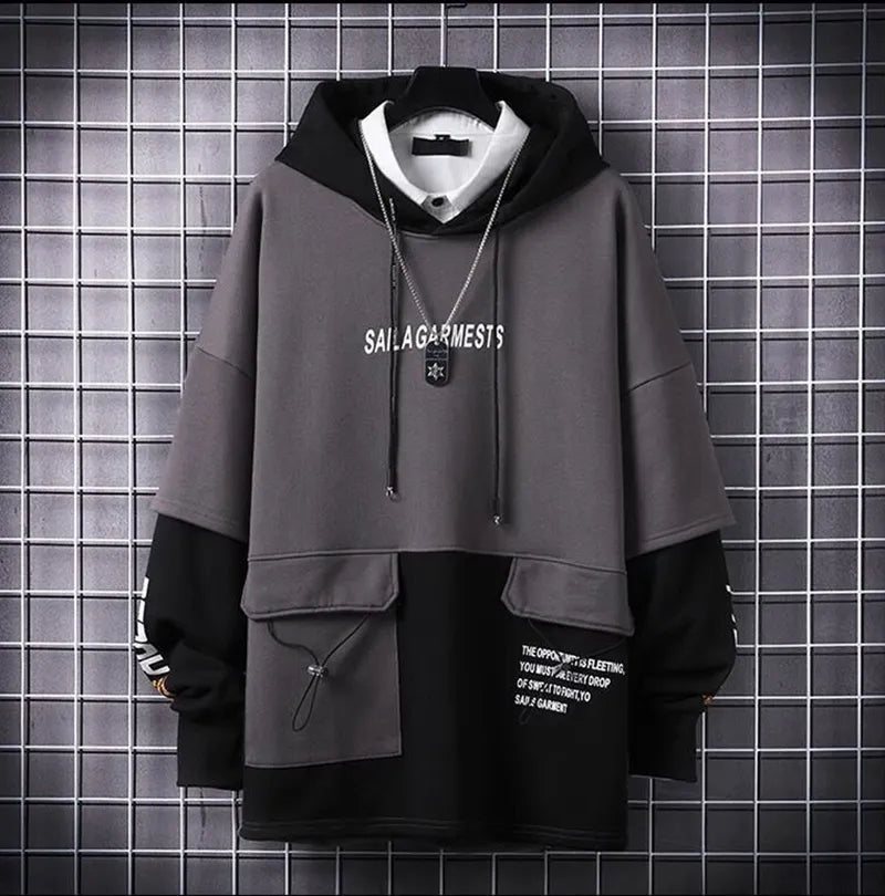 2020 New Casual Men Clothing Fashion Japan Style Hoodies Men Streetwear Harajuku Men Sweatshirt Hip Hop Long sleeve Men Hoodies