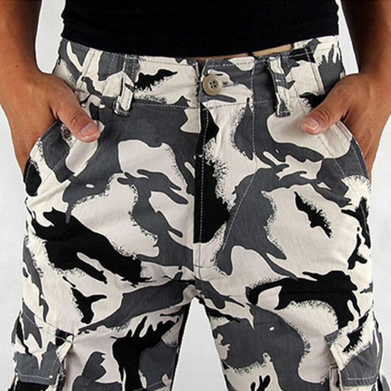 Men's Battlefield Multi-pocket Camouflage Pants Outdoor