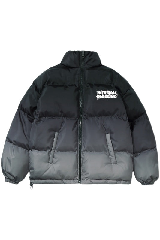 Down gradient cotton jacket