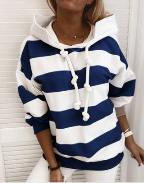 Long Sleeve Striped Sweater