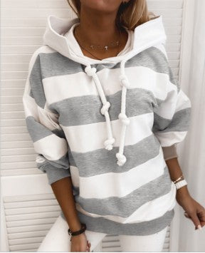 Long Sleeve Striped Sweater