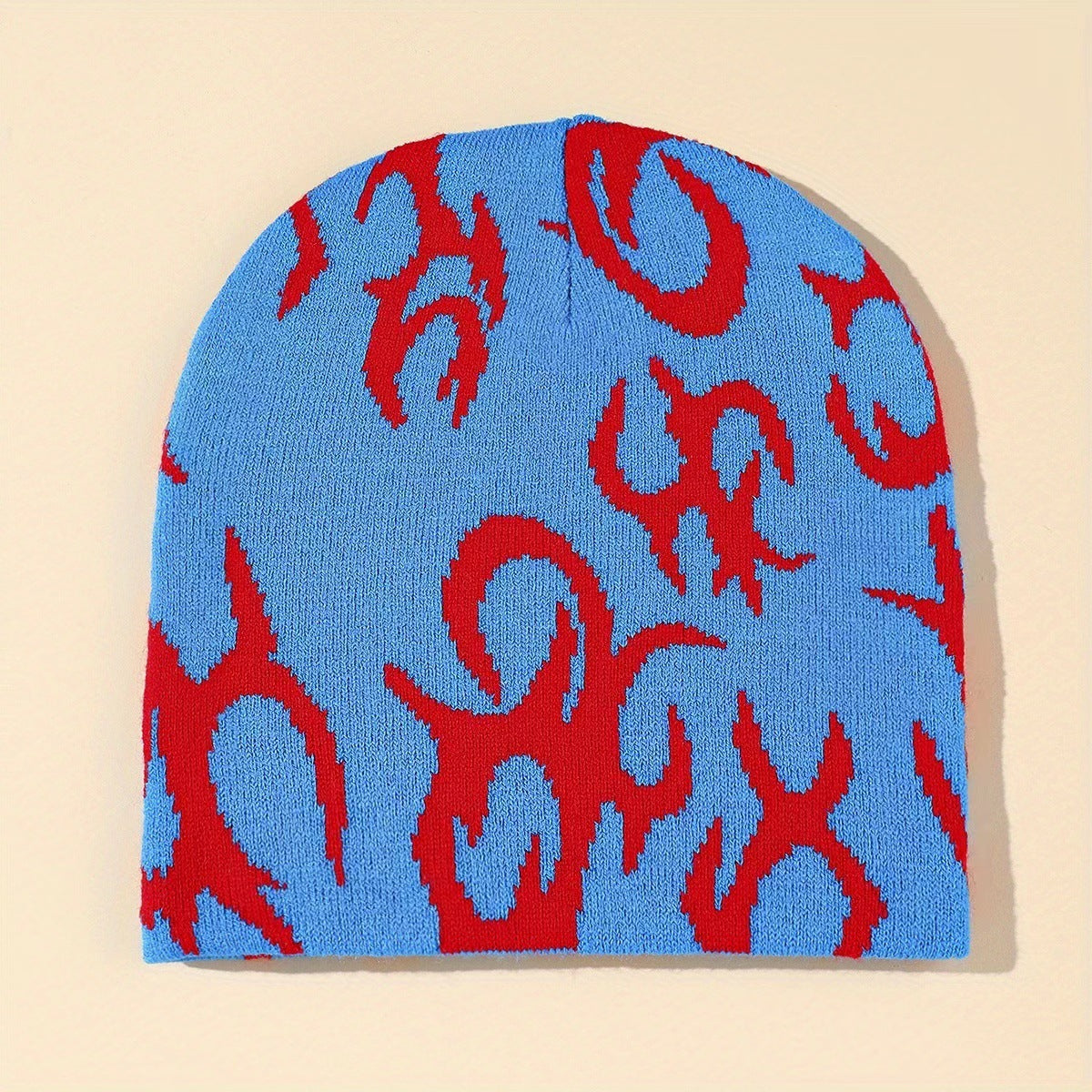 Warm Wool Hat Jacquard Knitted