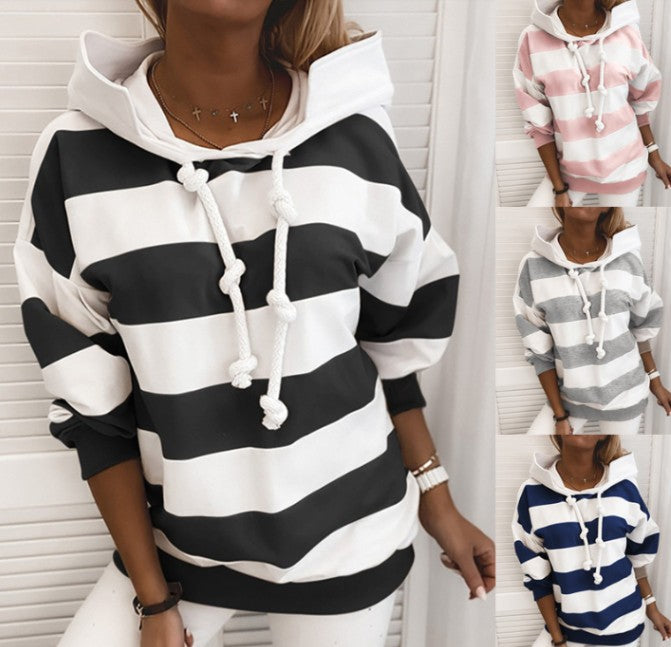 Long Sleeve Striped Sweater