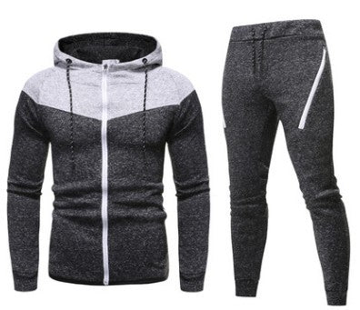 Patchwork suit sweater