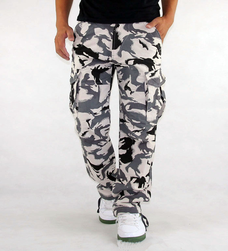 Men's Battlefield Multi-pocket Camouflage Pants Outdoor
