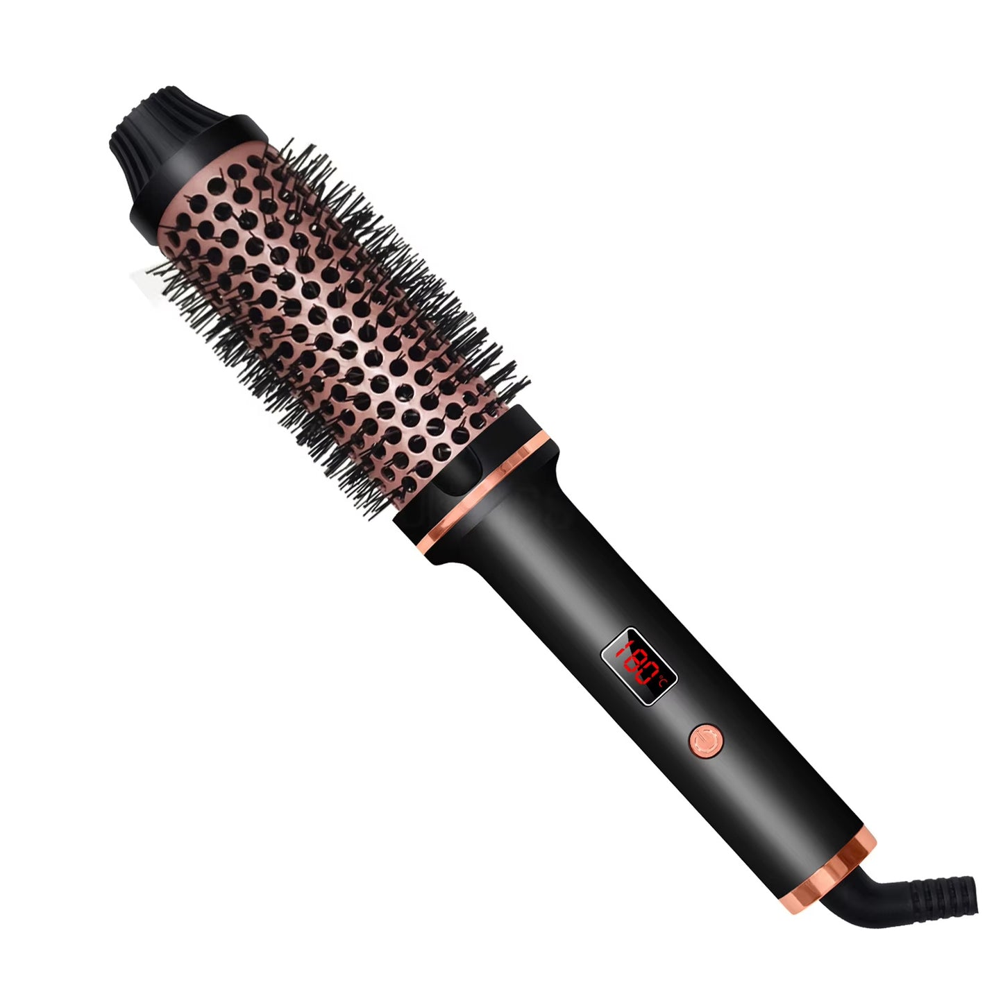 3 In 1 Round Rotating Volumizer Styler Rotating Hair Brush Automatic Rotating Styler Ionic Hair Brush Hot Air Dryer
