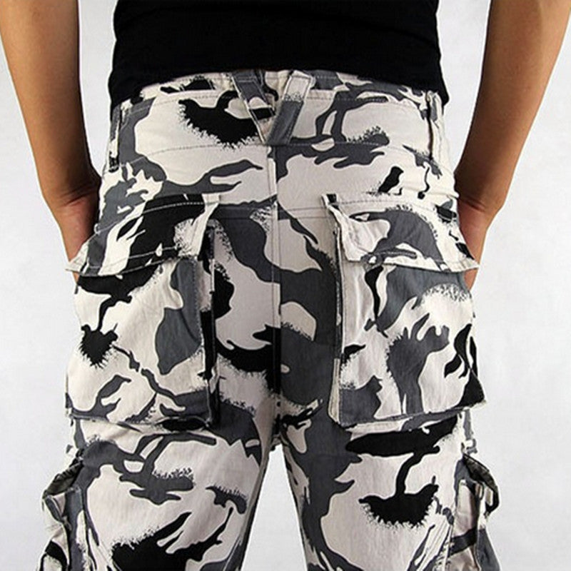 Men's Battlefield Multi-pocket Camouflage Pants Outdoor