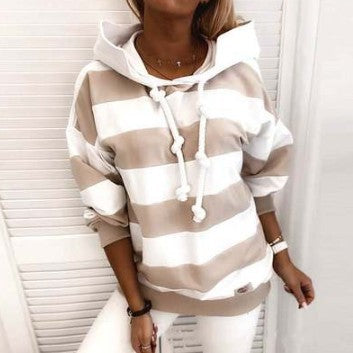 Long Sleeve Striped Sweater