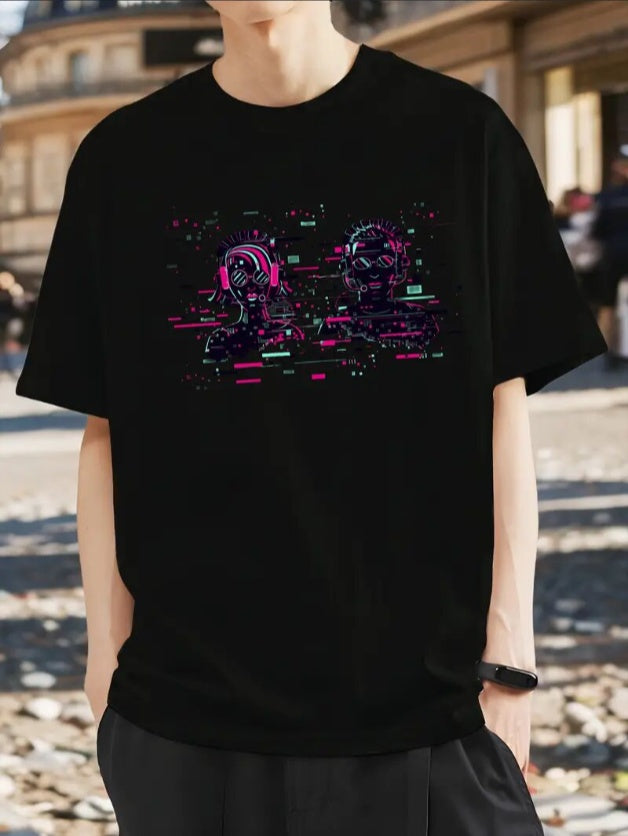 Men's Printed Short Sleeve T-Shirt