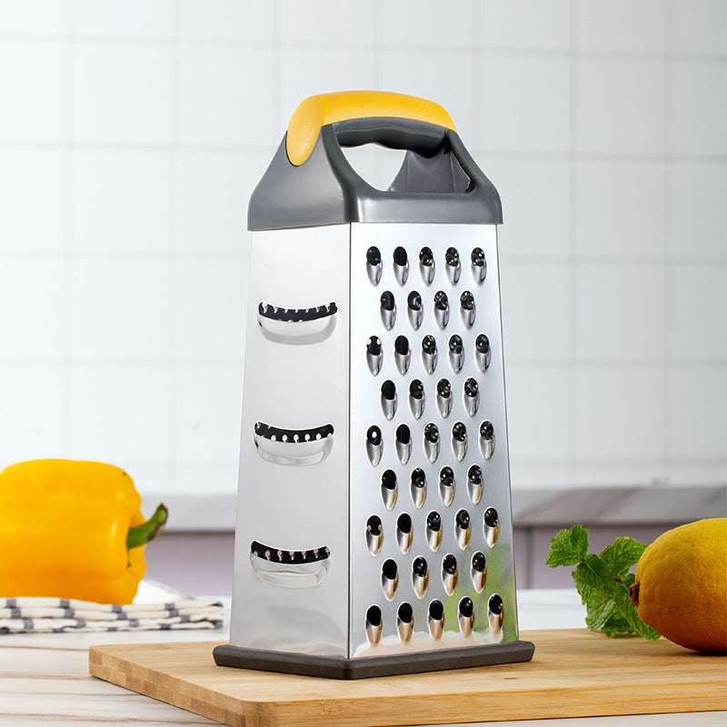 Stainless Steel Four-surface Paring Knife Multi-faceted Grater Vertical 9-inch Kitchen Tools