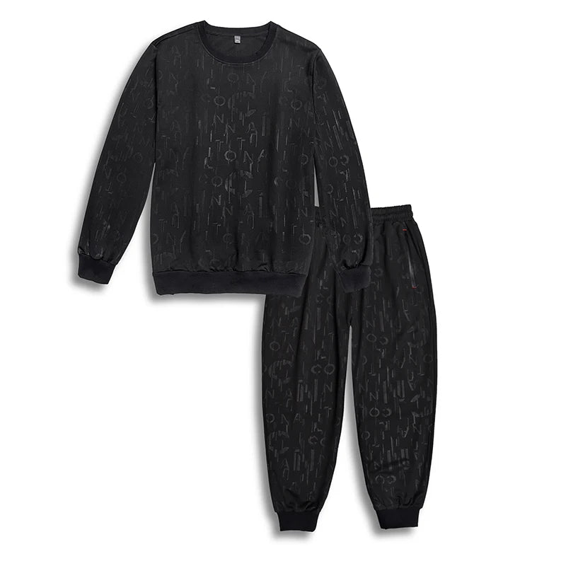 Plus size 7XL 6XL 5XL Suit Men 2020 Casual Tracksuit Mens  Man Set Pant Suits Solid Long Sleeved Male Clothing Hoodie+Pants