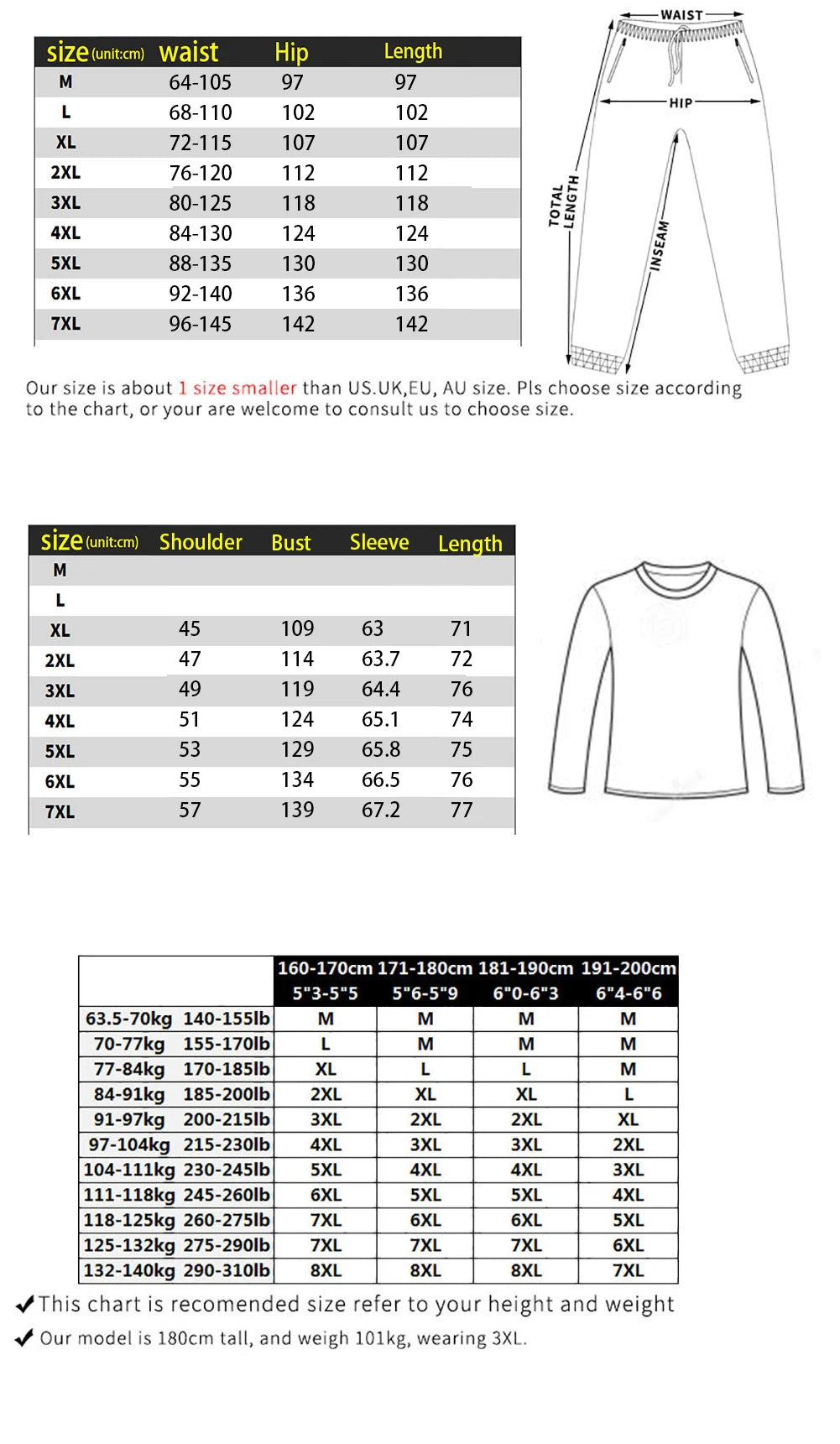 Plus size 7XL 6XL 5XL Suit Men 2020 Casual Tracksuit Mens  Man Set Pant Suits Solid Long Sleeved Male Clothing Hoodie+Pants