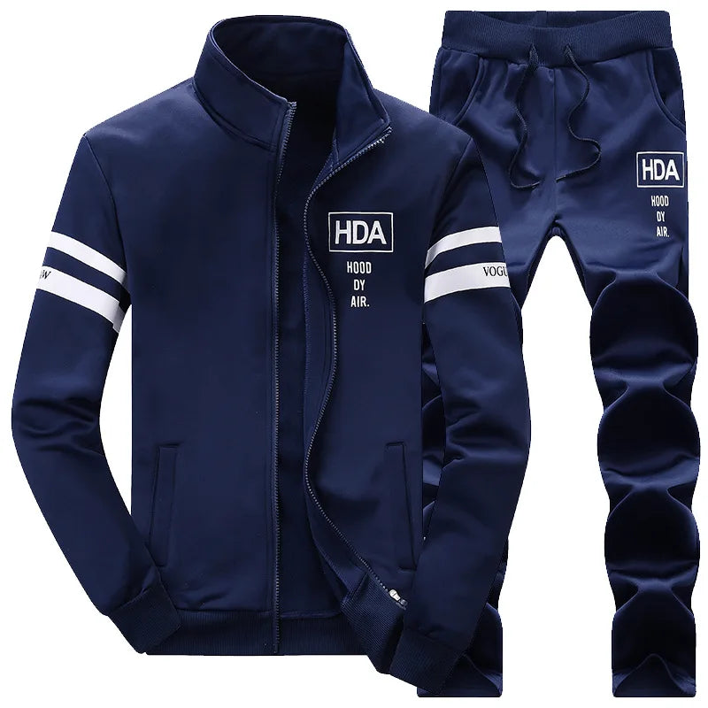 BOLUBAO Fashion Men Sweatshirt Sporting Sets Winter Jacket + Pants Casual Men's Track Suit Brand Sportswear Tracksuits Male Coat
