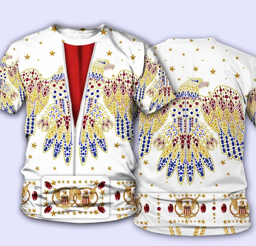 Hipster Super Star Singer ELVIS OVERALL Men Women Hoodie 3D Printed Fashion Hooded Sweatshirt Long Sleeve Pullover Hip Hop Style