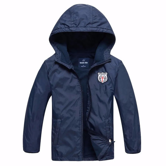 Brand Spring Windproof Waterproof Fleece Baby Boys Jackets Children Outerwear Child Coat Kids Outfits For 3-14 Years old