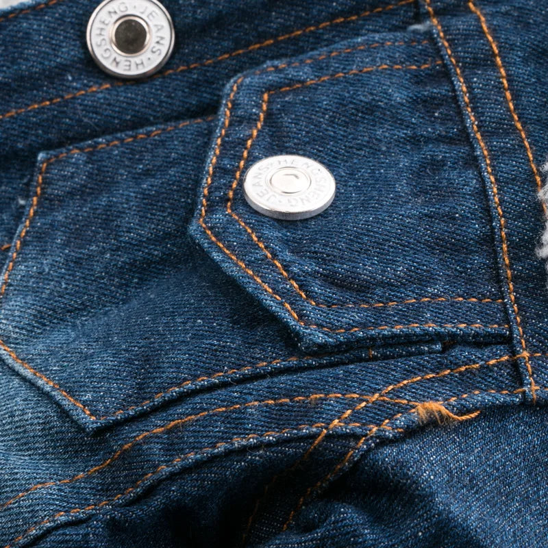 Dimusi Winter denim Jacket boys Jeans Jackets Retro Plus Thick Velvet Denim Jacket kids Tactical warm Windbreaker Jeans Coats