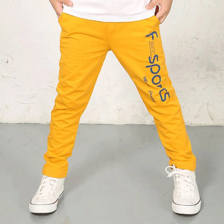 Pants For Boys 2018 Boy Sports Pants Regular Pants For Teenage Boy Autumn Children's Clothing For Boys 6 8 10 12 Years