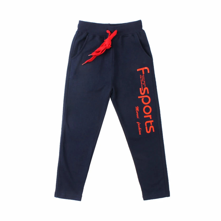 Pants For Boys 2018 Boy Sports Pants Regular Pants For Teenage Boy Autumn Children's Clothing For Boys 6 8 10 12 Years