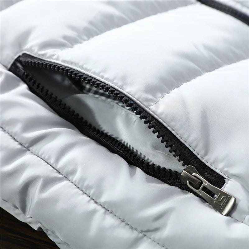 Vest Men New Stylish Autumn Vests Winter Warm Sleeveless Jacket Army Waistcoat Mens Vest Fashion Casual Coats Mens Plus size 5XL