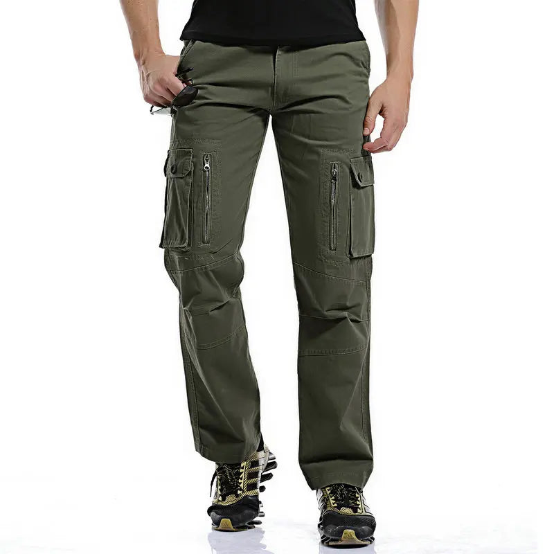 Good Quality Military Camo Cargo Pants Men Hot Camouflage Cotton Workout Men Trousers Spring Autumn