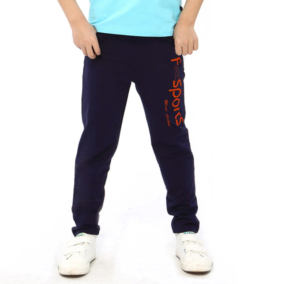Pants For Boys 2018 Boy Sports Pants Regular Pants For Teenage Boy Autumn Children's Clothing For Boys 6 8 10 12 Years