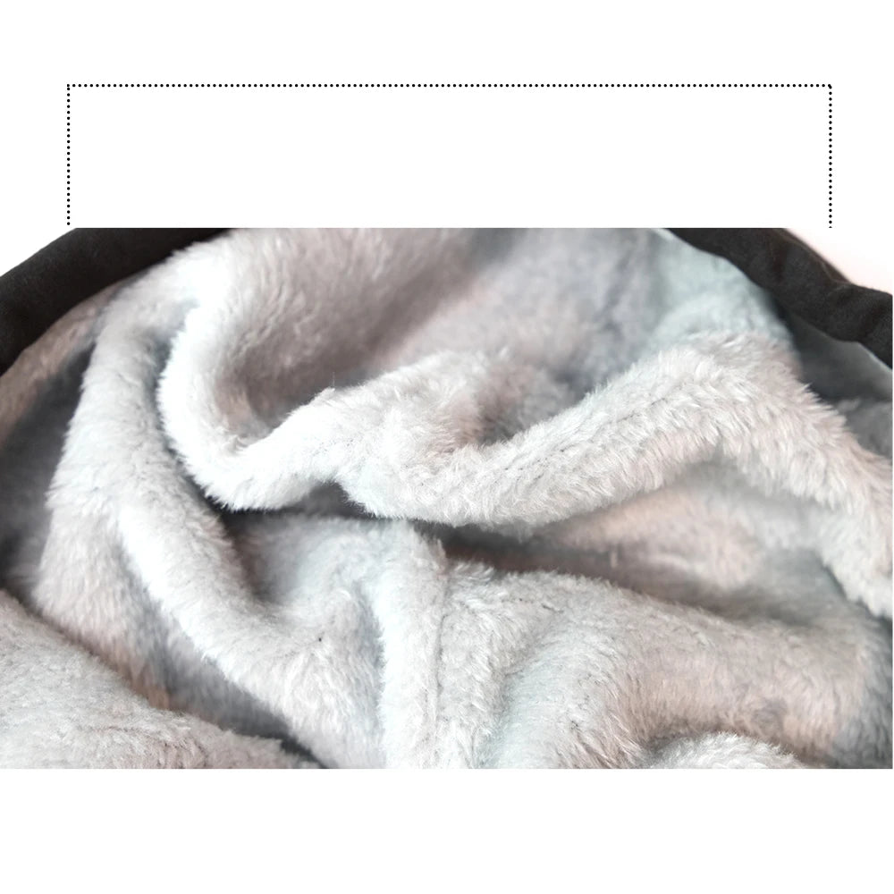 New Winter Thick Hoodies For Men 2022 Hot Anime Fairy Tail Print Sweatshirts Harajuku Unisex Hoodie Starry Sky Zipper Jacket Top