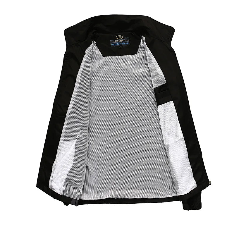 New Men's Set Spring Autumn Men Sportswear 2 Piece Set Sporting Suit Jacket+Pant Sweatsuit Male Clothing Tracksuit Size L-5XL