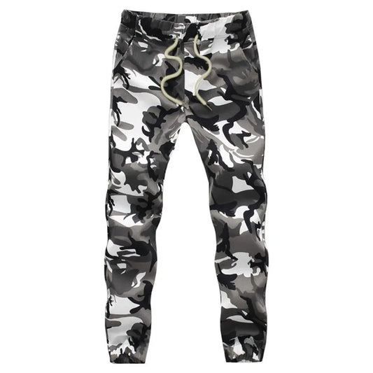 Cotton Mens Jogger Autumn Pencil Harem Pants 2023 Men Camouflage Military Pants Loose Comfortable Cargo Trousers Camo Jogger