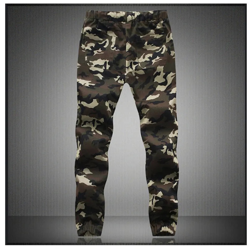 Camouflage Military Jogger Pants Men 2023 Pure Cotton Mens Spring Autumn Pencil Harem Pant Men Comfortable Trousers Camo Joggers