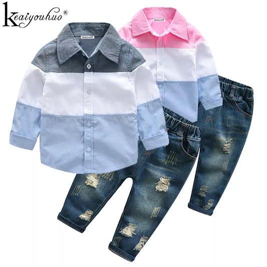 Toddler Boys Clothes Sets 2022 Autumn Boys Costume Kids Sport Suit Children Clothing Sets Cotton Outfits Suits 2 3 4 5 6 7 Years