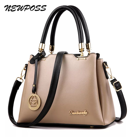Artificial leather Women's Bags Luxury Shoulder Messenger Bag Crossbody For Women big capacity printing wild Ladies Handbags