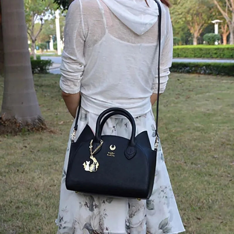 MSMO Sailor Moon Bag Samantha Vega Luna Women Handbag 20th Anniversary Cat Ear Shoulder bag Hand Bag