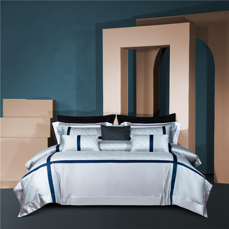 All Cotton Pure Cotton Yarn-dyed Jacquard Household Four-piece Set