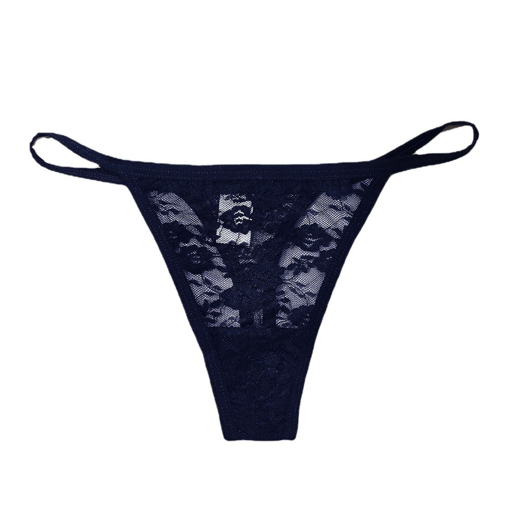 Lace Sexy Low Waist European And American T-back Women