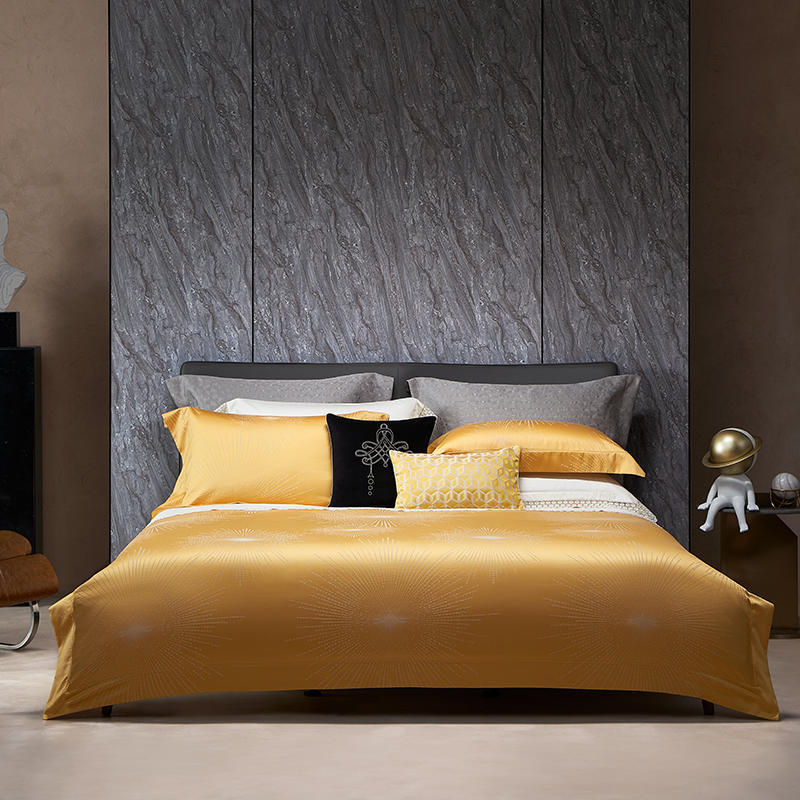 All Cotton Pure Cotton Yarn-dyed Jacquard Household Four-piece Set