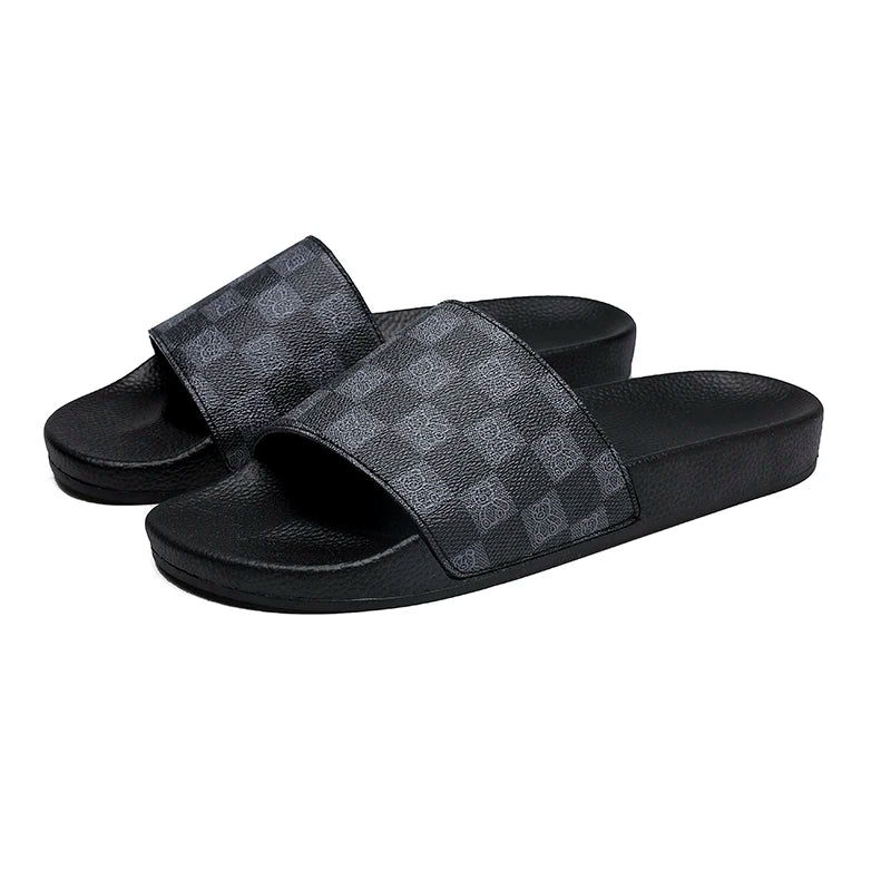 Summer Slippers For Men Women Eva Soft Bottom Slippers Indoor House Slides Flat Sandals Outdoor Beach Shoes Man