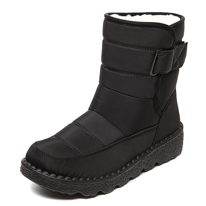 Women's Boots Low Heels Women Winter Boots 2023 Trend Winter Shoes For Women Waterproof Snow Botas Mujer Heels Boots With Fur