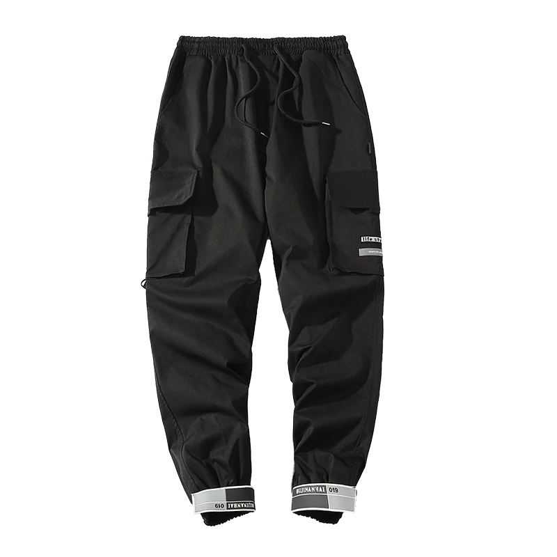 Men's Streetwear Tracksuit Two Piece Set Sweatsuit Polyester Overalls Leisure Suit Hooded Jackets And Hip Hop Harlan Pants