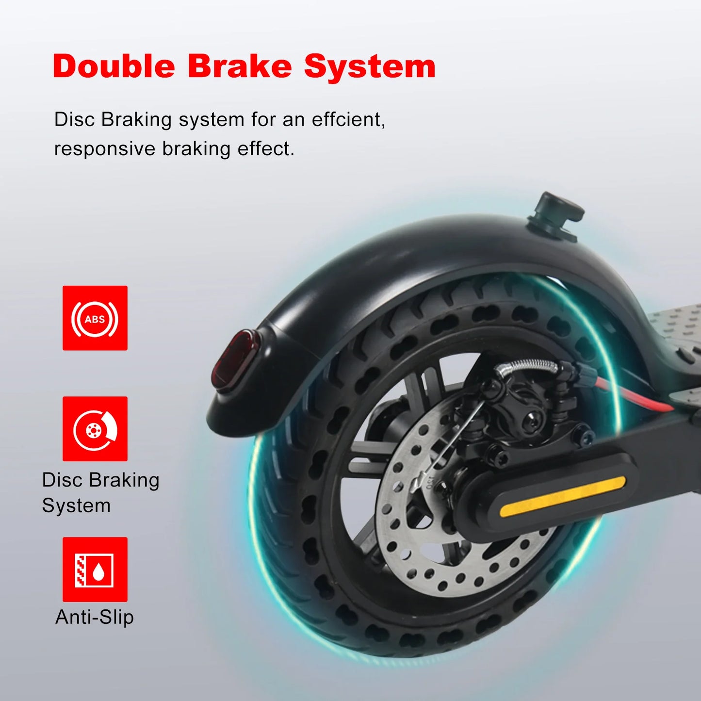 350W adult electric scooter, 15.6 miles per hour convenient folding scooter for teenagers, 8-inch tires, lightweight and high-qu