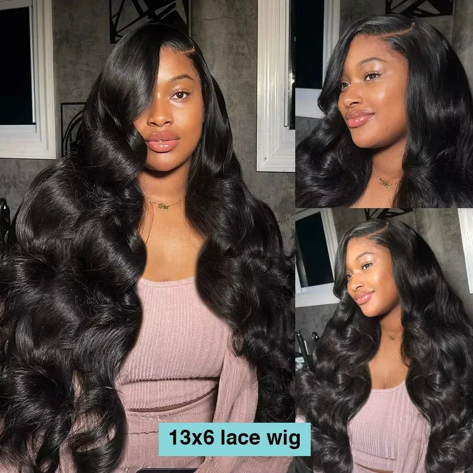 30 32 Inch 13x4 13X6 Body Wave HD Lace Frontal Wig Brazilian Wet And Wavy Lace Front Human Hair Wigs For Women 360 Full Lace Wig
