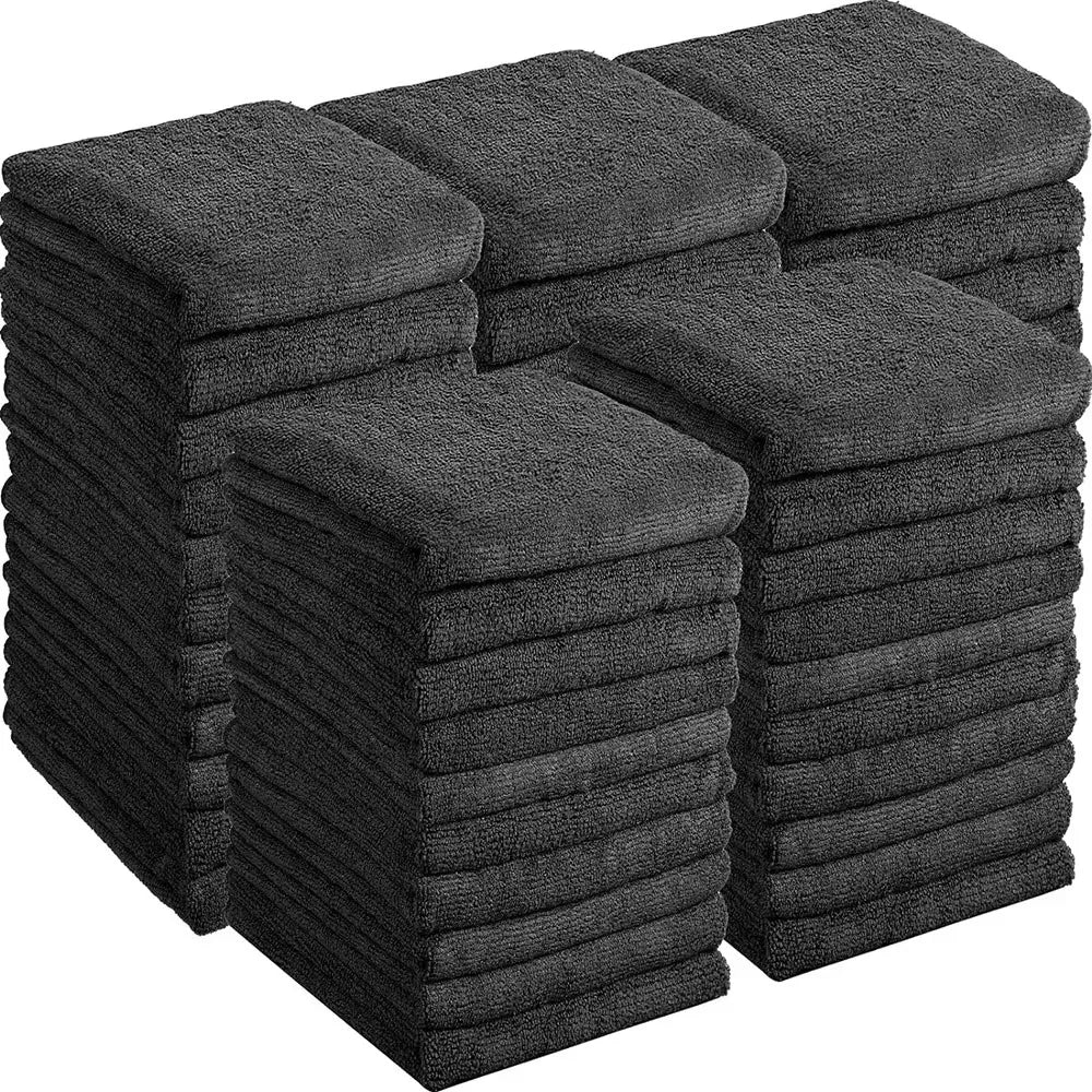 5/10/20PCS Bleach Proof Salon Towels Microfiber Absorbent Salon Hand Towels for Gym Bath Spa Shaving Shampoo Home Hair Drying