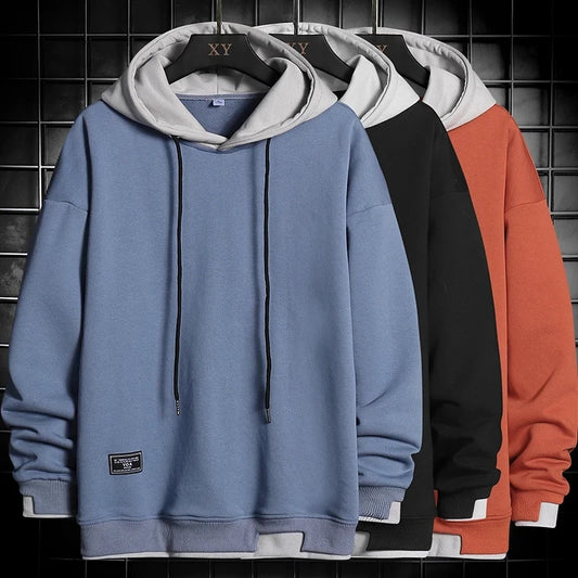Men Hoodies Harajuku Hip Hop Sweatshirt Casual Oversized Hoodie Men Hooded Pullover Tops 2022 Mens Sportswear Hoodies Clothing