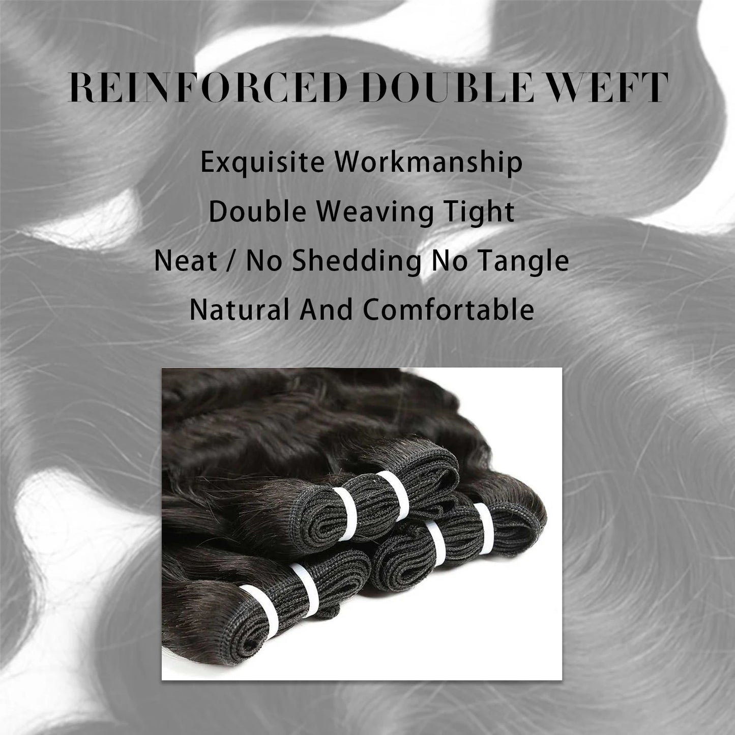 Body Wave Bundles Human Hair 12A 100% Unprocessed Brazilian Virgin Human Hair Bundles Body Wave Human Hair Bundles Natural Black