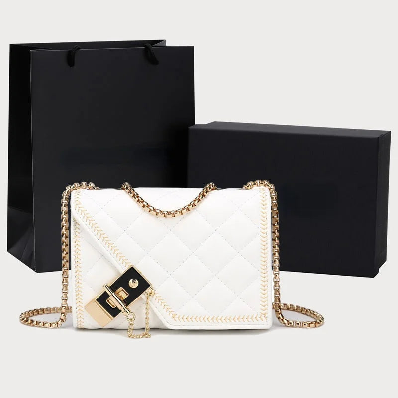 new women bag texture 2022 fashion versatile net red women's bags chain Single Shoulder Messenger women's bag small handbag