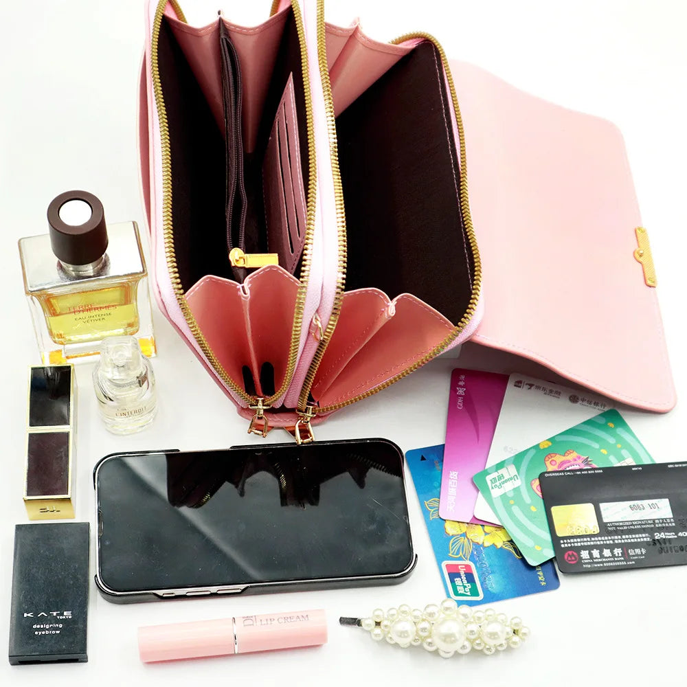 PU Luxury Handbags Womens Bags for Woman 2022 Ladies Hand Bags Women's Crossbody Bags Purse Clutch Phone Wallet Shoulder Bag