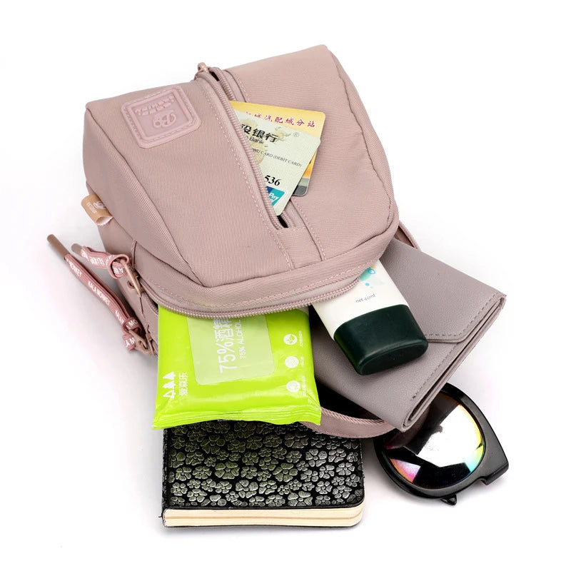 Women's Crossbody Bag Messenger Bag for Women Simple Canvas Square Bag Designer Luxury Women's Bag Zipper Casual Small Hand Bag