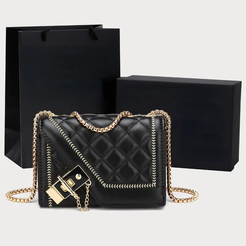 new women bag texture 2022 fashion versatile net red women's bags chain Single Shoulder Messenger women's bag small handbag