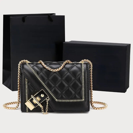 new women bag texture 2022 fashion versatile net red women's bags chain Single Shoulder Messenger women's bag small handbag