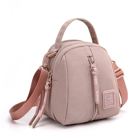 Women's Crossbody Bag Messenger Bag for Women Simple Canvas Square Bag Designer Luxury Women's Bag Zipper Casual Small Hand Bag